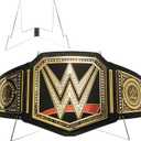 Championship Belt Display Holder, Premium 5mm Acrylic Heavy Duty Wrestling Belt Display Rack, 245° Adjustable Angle Desktop Stand for WWE UFC AEW(9.9”x9.4”)