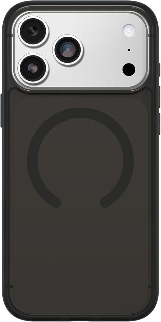 OtterBox iPhone 17 Pro Symmetry Series Clear Case - Black Mist