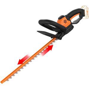 WORX WG261.9 20V PowerShare 22" Cordless Hedge Trimmer (Tool Only)