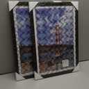 LUCKYLIFE A3 11.7x16.5 Picture Frame Black for Wall Mounting Horizontal and Vertical, 11.7 x 16.5 Wall Gallery Poster Photo Frame, 2 Pack