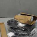 Black Classic Swivel Stool with Wheel for Salon Work Home SPA Shop Height-Adjustable and Cost-Effective Rolling Stool Chair Small