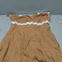 Petal & Pup Yana Maxi Dress - Tan White M