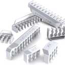 EZDIY-FAB Shield Cable Comb Kit for 16AWG, 18AWG PSU Cable Extension,Includes 4 x 24P + 16 x 8P + 8X 6P-White