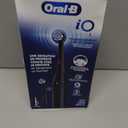 Oral-B Rechargeable Electric Toothbrush, iO2 Starter Kit, 3 Cleaning Modes, Automatic Pressure Sensor to Protect Gums, 2 Brush Heads, Night Black