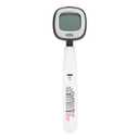 OXO Digital Instant Read Thermometer: Quick Read Cooking Tool, Stainless Steel, -22 to 302°F, Includes Storage Sleeve
