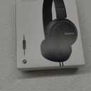 Sony ZX Series Wired On-Ear Headphones with Mic, Black MDR-ZX110AP