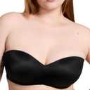 Victoria's Secret Women's Pink Wear Everywhere Lightly Lined Strapless Bra, Bras for Women (32A-38DDD) (36D, Pure Black)