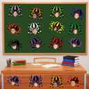 Kosiz 60 Pcs Spider Decorations for Classroom Spider Paper Cutouts Halloween Bulletin Board Decor Paper Cut Decoration for Classroom Office Halloween Party Wall Decor, 12 Styles