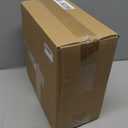 2.3 Gallon Slim Small Bathroom Trash Can with Lid, White Dog Proof Garbage Can with Air-Press Bag Expander & Removable Bucket, Narrow Bathroom Waste Basket for Bedroom, Office, Dorm