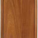 1 pcs 15"x 10" Solid Acacia Wood Serving Tray Rectangular Wooden Serving Platter Natural Wooden Board for Bar Coffee Party