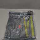 Pack all 3 Pcs Water-resistant Material Zipper Pouch Set, Mesh Zipper Bags for Storage, Travel, Office (Gray) 