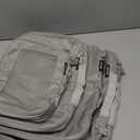 BAGAIL 4 Set/6 Set/8 Set Compression Packing Cubes Travel Accessories Expandable Packing Organizers (Square Mesh, 06-Grey)