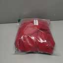 Orquwen Woman Dress Red XL