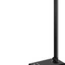 White crown LED Desk Lamp Dimmable Table Lamp Reading Lamp with USB Charging Port, 5 Lighting Modes, Sensitive Control, 30/60 Minutes Timer (Black, First-Generation)