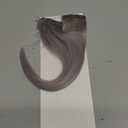 Clip in Short Hair Extensions Real Human Hair,Prokyvity Short Hair Extensions Clip ins,Mini Hairpieces for Volume & Highlights,Seamless & Invisible Design,6 Pieces 31g 10 inch Light Gray