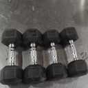 CAP Barbell Coated Dumbbell Weight | Multiple Options Pairs & Sets (50 lb - Set (10 lb x 2 & 15 lb x 2))