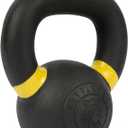 Kettlebell Kings Powder Coated Kettlebell Weights - 9-97 lb Strength Training Kettlebells for Men and Women - Hand Weights Workout Gym Equipment - Weights Set for Home Gym- New