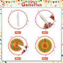 Fiesta Party Supplies Kit: Mexican Party Decorations with Fiesta Paper Fans - for Birthdays, Taco Nights, Cinco de Mayo & Fiesta Party Decorations