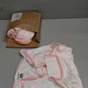 3-Pack Organic Baby Swaddle Sleep Sacks - Swaddles for Newborns, Infant 0-3 Months, Baby Girls, Boys, Soft & Snug Newborn Sleep Sack, Nursery Swaddling Blankets (Blossom, OS)