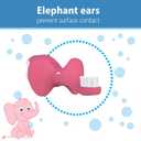 4 x Dr. Brown's Infant-to-Toddler Toothbrush, Elephant, Pink, 0-3 Years