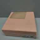 Large Cork Board Alternative 48" X 36" Bulletin Board - 12 Pack Removable Felt Wall Tiles with 30 pushpins, Large Cork Boards for Walls Cork Board for Office Pin Board Tack Board - Pink