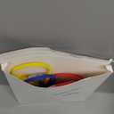 6 Pcs Loop Scissors for Teens and Adults 8" Adaptive Design Scissor Colorful Handle Self-opening Safety Scissors Looped Adaptive Cutting Support Special Needs for Children and Adults Daily DIY Craft (Yellow, Red, Blue)