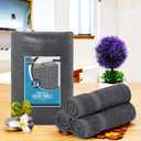 Utopia Towels, Salon Towel, Pack of 24, Not Bleach Proof, 16 by 27 Inches, Highly Absorbent Cotton Towels for Hand, Gym, Beauty, Spa, and Home Hair Care, Grey