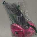 Geesatis Bike Training Wheels,Adjustable Bicycle Stabilizer Mounted Kit, Silent Training Wheels for 12 14 16 18 20 inch Single Speed Bike,Pink