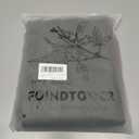 Foindtower Decorative Linen Fringe Throw Pillow Covers Cozy Boho Farmhouse Cushion Cover with Tassels Soft Accent Pillowcase for Chair Sofa Bed Living Room Home Decor, 2424 Inch, 1PC,Dark Olive Green