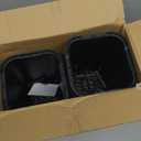 9 Pack Bed Risers 8 inch Heavy Duty, Furniture Risers for Dorm Twin XL Table Desk Sofa Couch Cabinet Bed Frame, Black Bed Lifts Risers