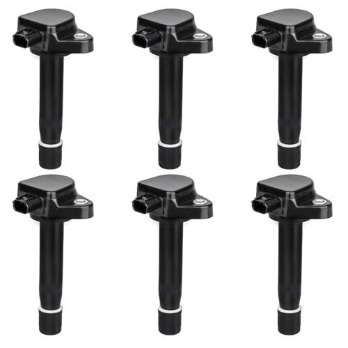 UF603 Ignition Coil pack Compatible with Honda for Odyssey 2011-2017 for Accord 2008-2012 for Acura TL 2009-2014 for TSX 2010-2014 Replace for C1624 E1103 5C1681 6732311 178-8379 610-5873