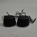 Amazon Basics Stereo 2.0 Speakers for PC or Laptop, 3.5mm Aux input, USB-Powered, 1 Pair, Black