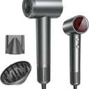 Hair Dryer, Professional Ionic Hair Dryer for Fast Drying, High Speed Hair Blow Dryer with Diffuser for Home Salon Travel, Constant Temperature Hair Care Without Hair Damage