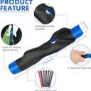 Golf Grip Trainer Golf Practice Tool, Easy To Carry to the Practice Area, Golf Swing Trainer Ensure the Right Grip Every Time, Golf Grip Training Aid, Golf Accessories Improve Your Swing Rhythm