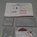 4PCS Stone Drying Trays for Bathroom Sink and Kitchen Counter - Water Absorbing Stone Tray with Diatomaceous Earth, Soap Dish and Coaster