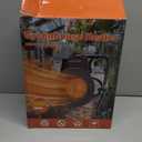 Buyplus Greenhouse Heater with Digital Thermostat, 1500W Outdoor Heaters for Patio, Overheat Protection & 3S Fast Heating, Electric Space Heater for Patio, Garage, Greenhouse, Flower House, Silver