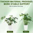 5 Pack Stackable Plant Support Stakes, Climbing Plant Support Structures for Monstera, Pothos, Philodendron Garden Plant Stakes for Indoor Outdoor Plants (Green)