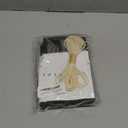 Creative Area 50Pcs Mini Customizable Black Paper Bags  5" x 2" x 8.25" Small Packaging for Soap, Wedding Gift, Crafts, Cookies, with 590 Inch Jute Ropes and 50 Stickers