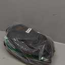 Mens Laptop Messenger Bag Canvas Briefcase Waterproof Vintage Computer Bag Shoulder Bag Satchel Bags for Work College Travel (17.3 inch, Black)