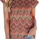 WELINCO Womens Summer Tank Tops Sleeveless Pleated Blouses Dressy Casual Loose Fit Scoop Neck Shirts Outfits (L)