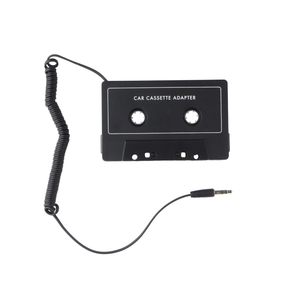 ZGEAR Audio Cassette Adapter for 3.5mm Audio with 3-Ft Cord - Black