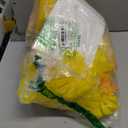 Soulchen 180 Pcs Yellow Team Spirit Accessories Bulk Spirit Day Pep Rally Accessories Sporting Events Party Cheerleading Pom Poms Hand Clappers Thunder Stick Whistle Megaphone