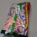 ZAFUL Women's High Waisted Bikini with Skirt Whip Stitch 2 Piece Swimsuits Tummy Control Bathing Suit (Large, 0-boho Red)