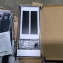 Gaming Standing Desk with LED Lights & Host Shelf, 55" x 24" Gaming Table with Music Sensing APP Control, Underdesk Cable Storage Electric Standing Desk, Black Carbon Fiber PC Table for Home Office