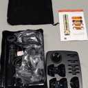 Beard Trimmer Kit Professional Hair Clipper Zero Gapped T-Blade Electric Shaver Razor Nose Body Trimmer for Men Cordless Grooming Kit 7 in 1 (Bronze)