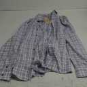 JEMITOP Men's Transitional Weather Slim Fit Long Sleeve Button Down Shirt Business Casual Dress Shirts with Pocket (Medium, White Grey Gingham)