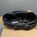 SAN HIMA Truck Bed Air Mattress for 6.4-6.7ft Compact Regular Truck Beds, Inflatable Pickup Mattress with Pump & Carry Bag for Outdoor Camping, Camel & Black