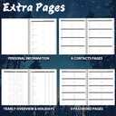 Monthly Planner 2026-2031 July 2026 - June 2031, 9"x11", 5 Year Calendar 2026-2031 Monthly Planner with Double-Side Pockets & Notes Pages, 60 Months Tabs, Perfect for Work, School & Family Planning