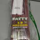FATTY Smoked Pork Meat Sticks Raised Without Antibiotics, Pepperoni Flavor, 21g Protein Per Stick, 3 oz. (Pack of 20), Best By: 03/03/2026
