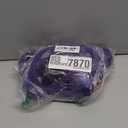 Long Purple Braid Wig for Women - Anime Costume Cosplay Base Wigs with Braids Ponytail Clip & Extra Hair Net for Stage Party Halloween Costume Cosplay, 47 Inches